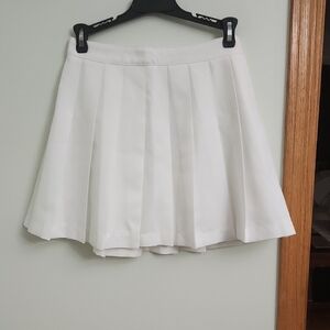 Forever 21 White Skater Skirt